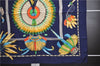 Authentic HERMES Carre 90 Scarf "BRAZIL" Silk Navy 9534D