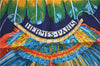 Authentic HERMES Carre 90 Scarf "BRAZIL" Silk Navy 9534D