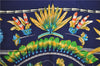 Authentic HERMES Carre 90 Scarf "BRAZIL" Silk Navy 9534D