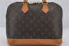 Authentic Louis Vuitton Monogram Alma Hand Bag Purse M51130 LV 9536E