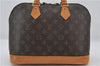 Authentic Louis Vuitton Monogram Alma Hand Bag Purse M51130 LV 9536E