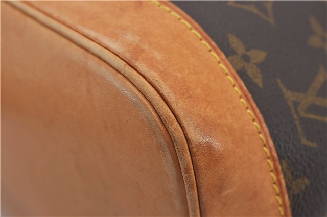 Authentic Louis Vuitton Monogram Alma Hand Bag Purse M51130 LV 9536E