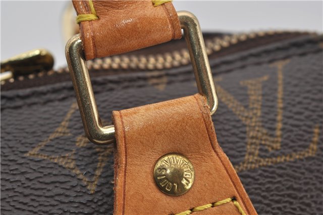 Authentic Louis Vuitton Monogram Alma Hand Bag Purse M51130 LV 9536E