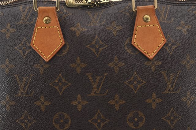 Authentic Louis Vuitton Monogram Alma Hand Bag Purse M51130 LV 9536E