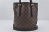 Authentic Louis Vuitton Damier Marais Bucket Shoulder Tote Bag N42240 LV 9537E