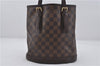 Authentic Louis Vuitton Damier Marais Bucket Shoulder Tote Bag N42240 LV 9537E