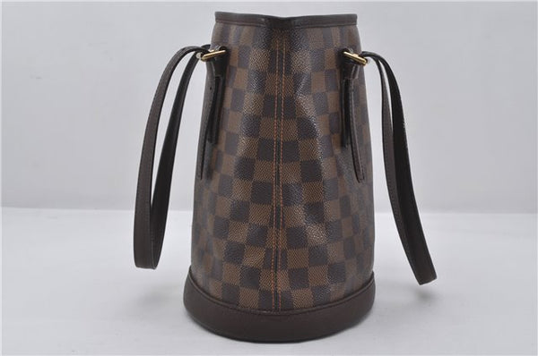 Authentic Louis Vuitton Damier Marais Bucket Shoulder Tote Bag N42240 LV 9537E