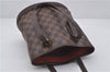 Authentic Louis Vuitton Damier Marais Bucket Shoulder Tote Bag N42240 LV 9537E