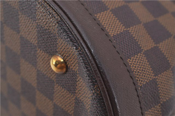 Authentic Louis Vuitton Damier Marais Bucket Shoulder Tote Bag N42240 LV 9537E