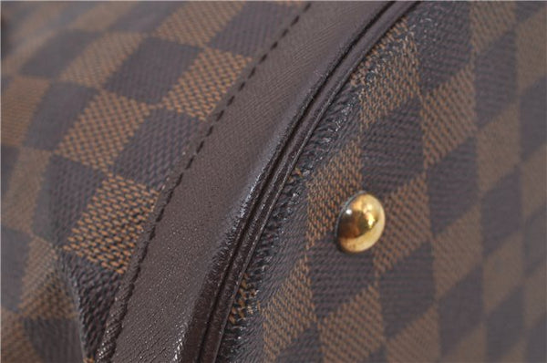 Authentic Louis Vuitton Damier Marais Bucket Shoulder Tote Bag N42240 LV 9537E