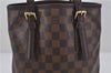 Authentic Louis Vuitton Damier Marais Bucket Shoulder Tote Bag N42240 LV 9537E