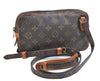 Auth Louis Vuitton Monogram Marly Bandouliere Shoulder Cross Bag M51828 LV 9538E