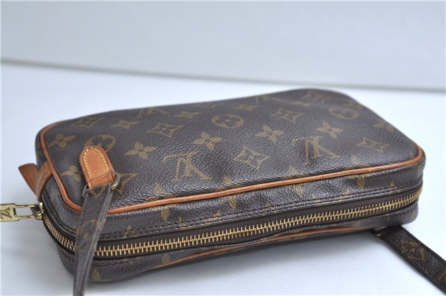 Auth Louis Vuitton Monogram Marly Bandouliere Shoulder Cross Bag M51828 LV 9538E