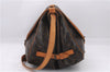 Authentic Louis Vuitton Monogram Saumur 35 Shoulder Cross Bag M42254 LV 9540E