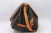 Authentic Louis Vuitton Monogram Saumur 35 Shoulder Cross Bag M42254 LV 9540E