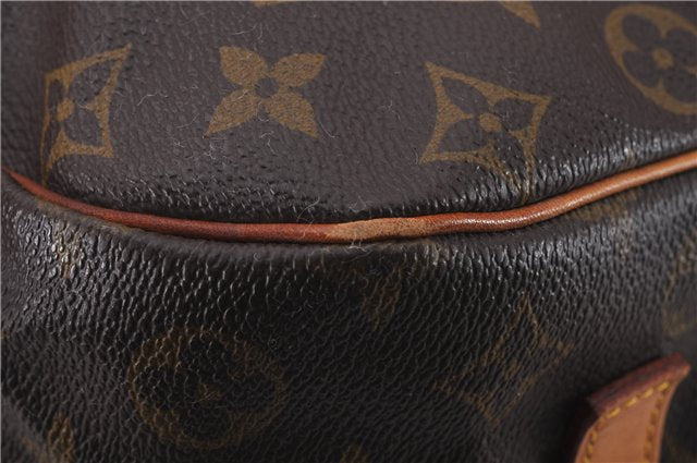 Authentic Louis Vuitton Monogram Saumur 35 Shoulder Cross Bag M42254 LV 9540E