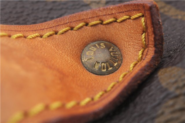 Authentic Louis Vuitton Monogram Saumur 35 Shoulder Cross Bag M42254 LV 9540E