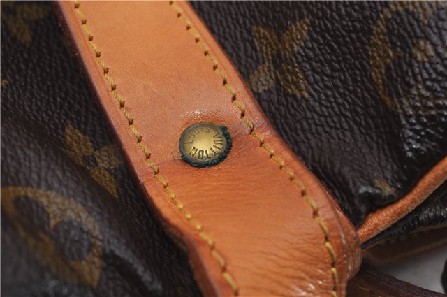 Authentic Louis Vuitton Monogram Saumur 35 Shoulder Cross Bag M42254 LV 9540E