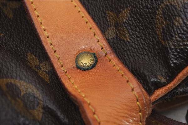 Authentic Louis Vuitton Monogram Saumur 35 Shoulder Cross Bag M42254 LV 9540E