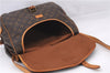 Authentic Louis Vuitton Monogram Saumur 35 Shoulder Cross Bag M42254 LV 9540E