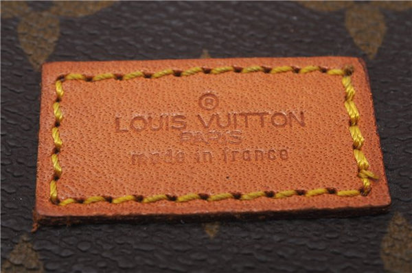 Authentic Louis Vuitton Monogram Saumur 35 Shoulder Cross Bag M42254 LV 9540E