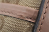 Authentic GUCCI Shoulder Cross Body Bag GG Canvas Leather 388924 Beige 9540F