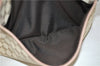 Authentic GUCCI Shoulder Cross Body Bag GG Canvas Leather 388924 Beige 9540F