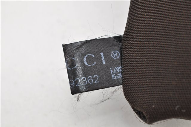 Authentic GUCCI Shoulder Cross Body Bag GG Canvas Leather 388924 Beige 9540F