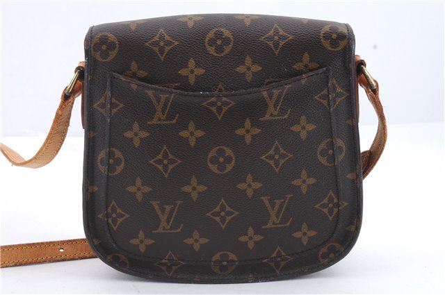 Auth Louis Vuitton Monogram Saint Cloud MM Shoulder Cross Bag M51243 LV 9542C