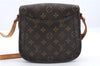 Auth Louis Vuitton Monogram Saint Cloud MM Shoulder Cross Bag M51243 LV 9542C
