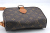 Auth Louis Vuitton Monogram Saint Cloud MM Shoulder Cross Bag M51243 LV 9542C