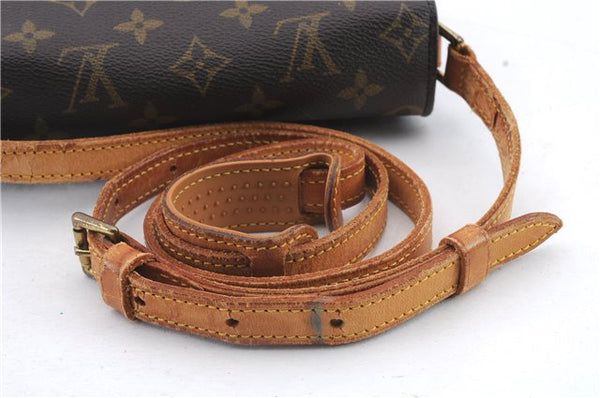 Auth Louis Vuitton Monogram Saint Cloud MM Shoulder Cross Bag M51243 LV 9542C