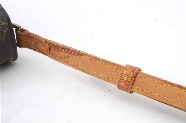 Auth Louis Vuitton Monogram Saint Cloud MM Shoulder Cross Bag M51243 LV 9542C