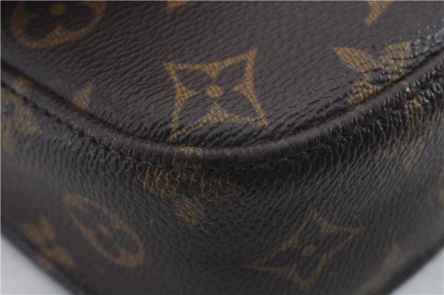 Auth Louis Vuitton Monogram Saint Cloud MM Shoulder Cross Bag M51243 LV 9542C
