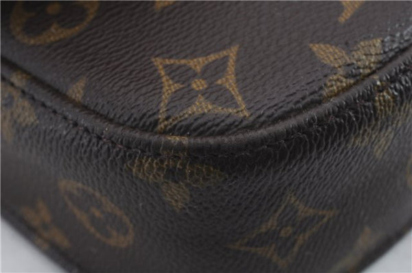 Auth Louis Vuitton Monogram Saint Cloud MM Shoulder Cross Bag M51243 LV 9542C