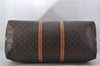 Authentic Louis Vuitton Monogram Keepall Bandouliere 60 M41412 Boston Bag 9542E