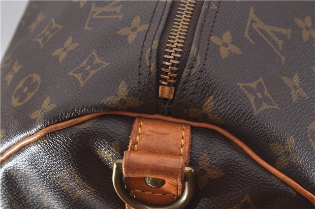 Authentic Louis Vuitton Monogram Keepall Bandouliere 60 M41412 Boston Bag 9542E