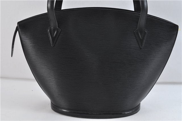 Auth Louis Vuitton Epi SaintJacques Shopping Shoulder Bag Black M52262 LV 9543C