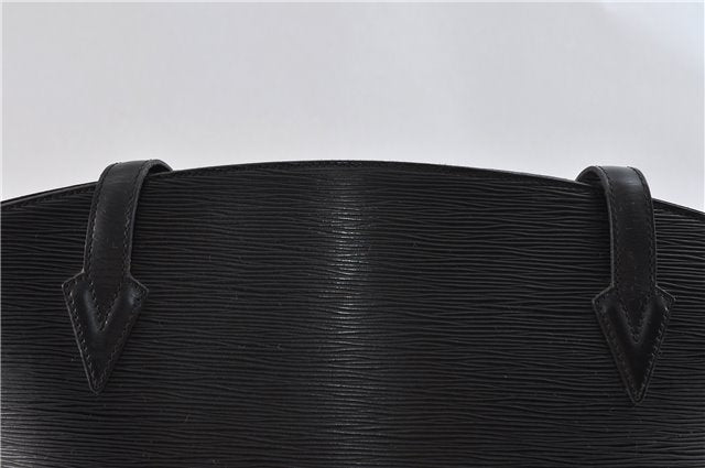 Auth Louis Vuitton Epi SaintJacques Shopping Shoulder Bag Black M52262 LV 9543C