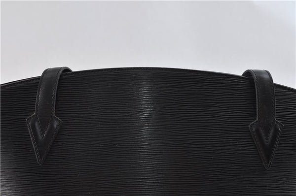 Auth Louis Vuitton Epi SaintJacques Shopping Shoulder Bag Black M52262 LV 9543C