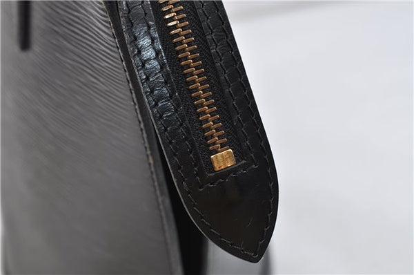 Auth Louis Vuitton Epi SaintJacques Shopping Shoulder Bag Black M52262 LV 9543C