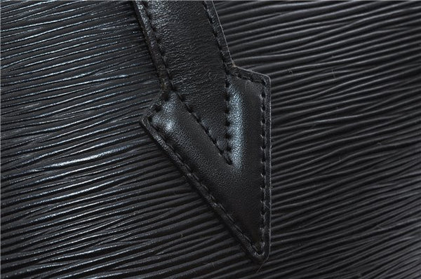 Auth Louis Vuitton Epi SaintJacques Shopping Shoulder Bag Black M52262 LV 9543C