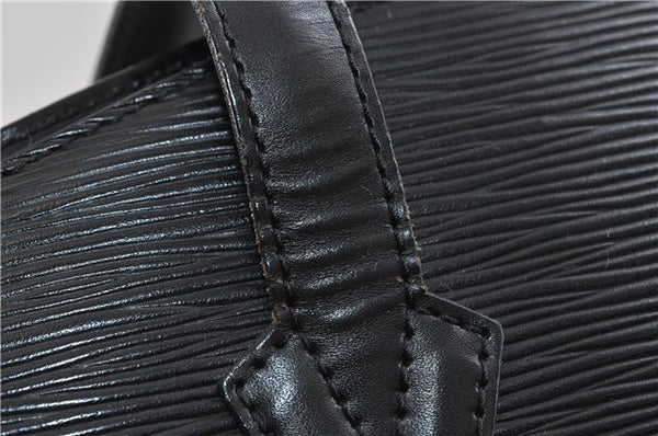 Auth Louis Vuitton Epi SaintJacques Shopping Shoulder Bag Black M52262 LV 9543C