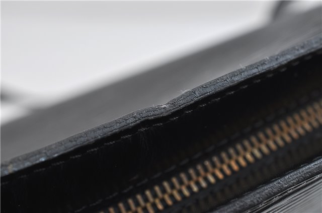 Auth Louis Vuitton Epi SaintJacques Shopping Shoulder Bag Black M52262 LV 9543C