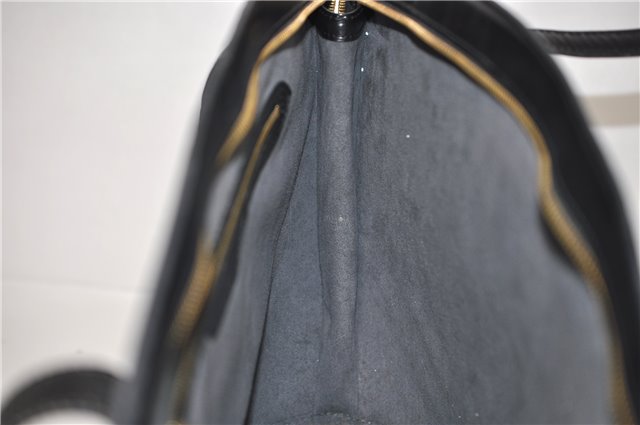 Auth Louis Vuitton Epi SaintJacques Shopping Shoulder Bag Black M52262 LV 9543C