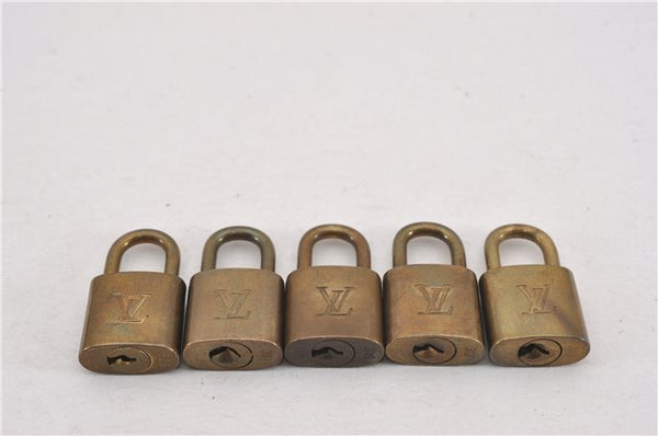 Authentic Louis Vuitton Padlock & Keys 10Set LV 9543F