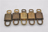 Authentic Louis Vuitton Padlock & Keys 10Set LV 9543F