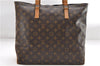 Authentic Louis Vuitton Monogram Cabas Mezzo Tote Bag M51151 LV 9546D