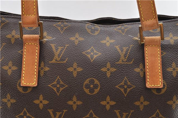 Authentic Louis Vuitton Monogram Cabas Mezzo Tote Bag M51151 LV 9546D