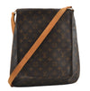 Authentic Louis Vuitton Monogram Musette Shoulder Cross Body Bag M51256 LV 9546F